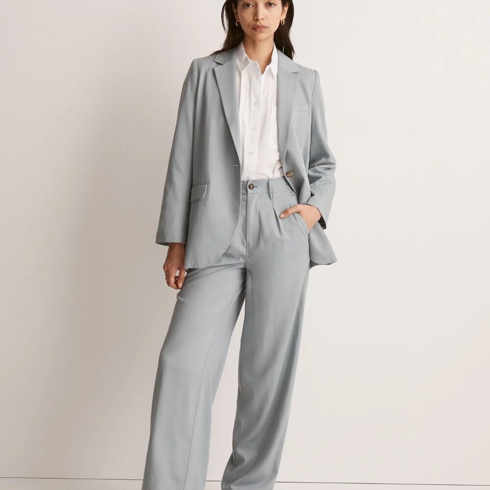 Madewell The Larsen Blazer in Drapeweave